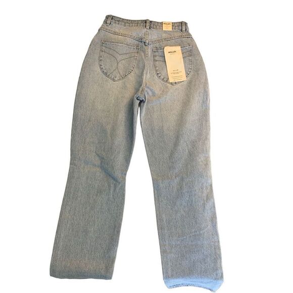 Rolla's Elle Super High Rise Relaxed Jeans Vanessa distressed light size 27 NEW - Picture 4 of 11
